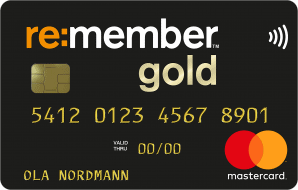 Remember gold kredittkort